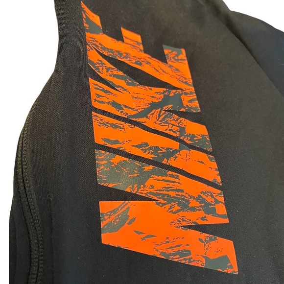 Nike Boys Size XL Black Dri-FIT Active Zip-Front Training Hoodie - EUC - Picture 4 of 7